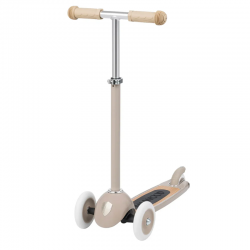 Trottinette scooter 3 roues - Beige