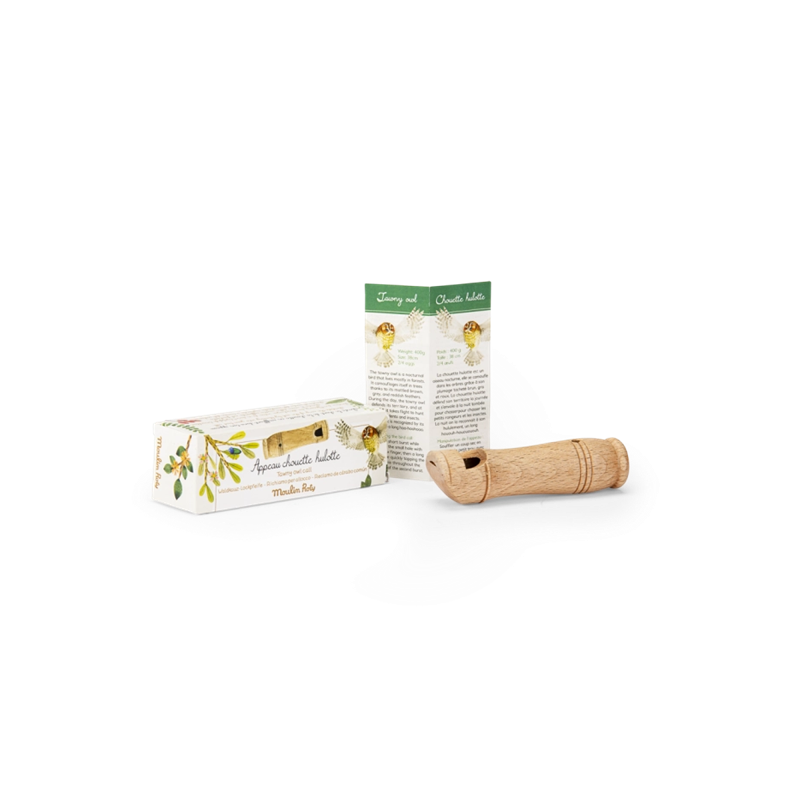 Appeau en bois - Chouette Hulotte