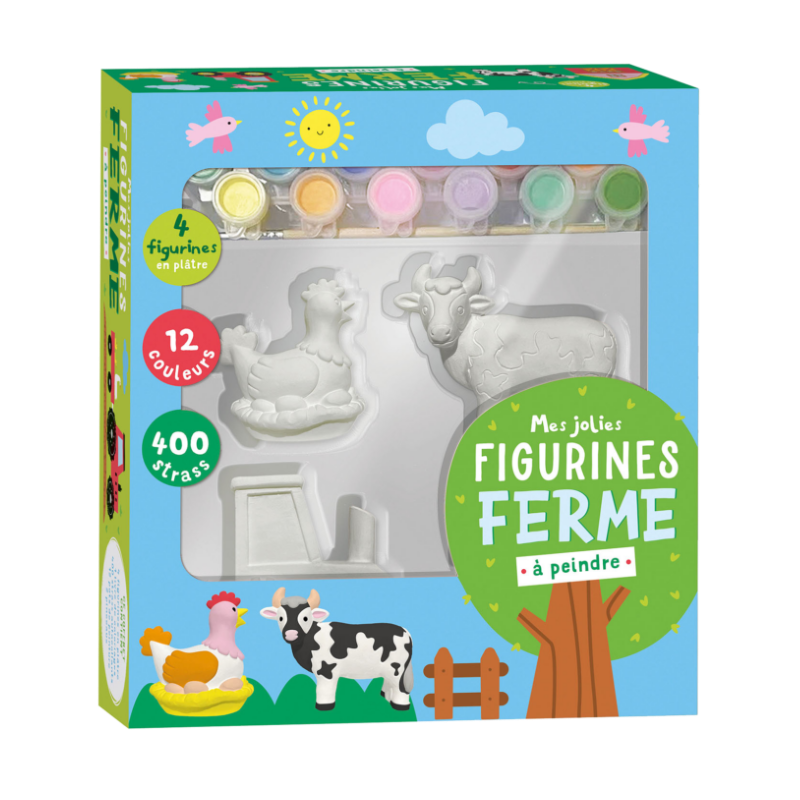 Mes jolies Figurines Ferme à peindre
