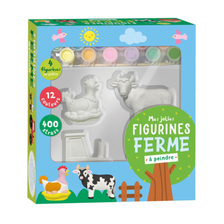 Mes jolies Figurines Ferme à peindre