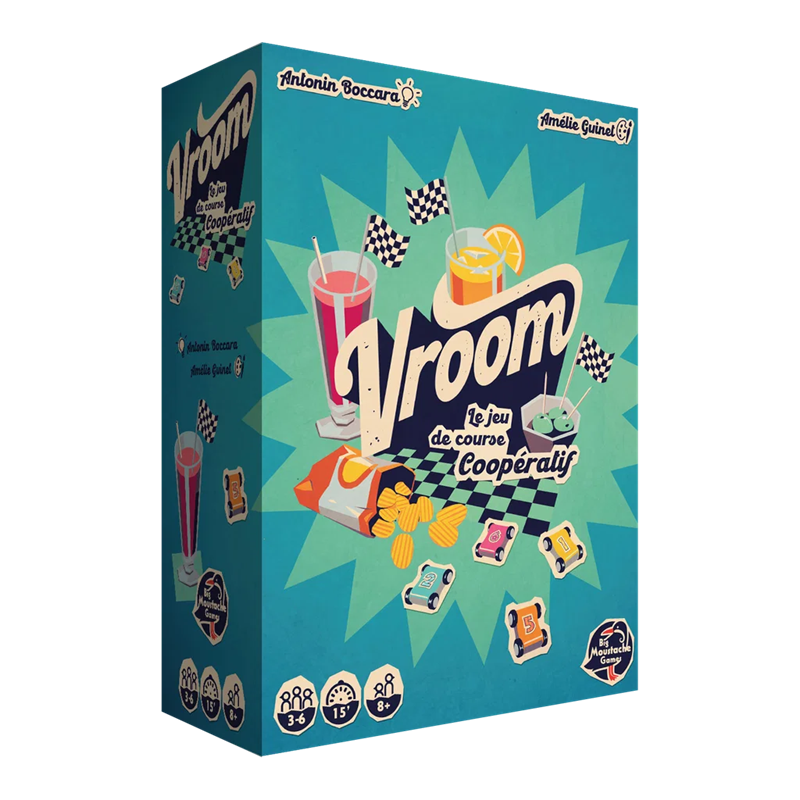 Boite du jeu Vroom