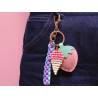 Kit Canette Bag Charm Pshiiit - Strawberry Milk