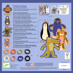 Premier tissage - Le pull des animaux