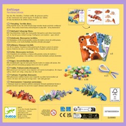 Enfliage fil chenille - Terrible Dinos