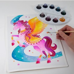 Aquarellum - Licornes et Pegases