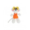 Peluche Diddlina en robe orange 20cm