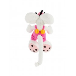 Peluche Diddl en salopette Rose 20cm