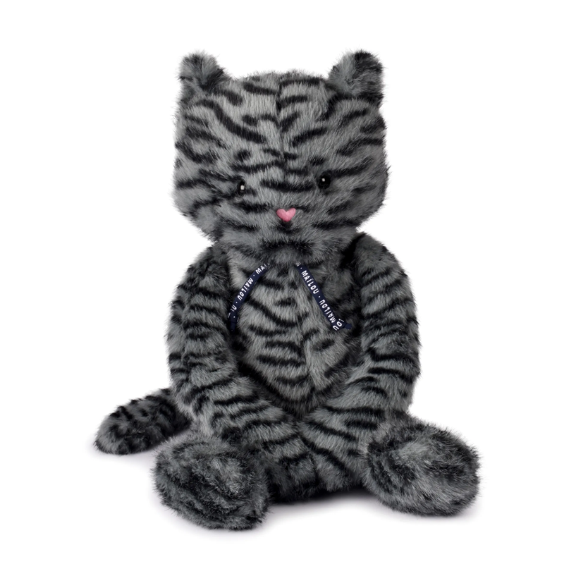 Peluche Méloé : Chat Grisouille 56cm