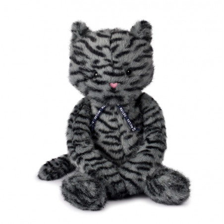 Peluche Méloé : Chat Grisouille 56cm