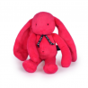 Peluche Méloé : Lapin fuchia peps 37 cm