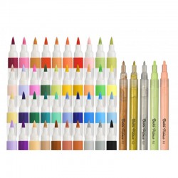 Trousse 45 feutres acryliques
