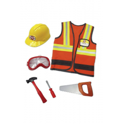 Costume Ouvrier de la construction 5/6 ans