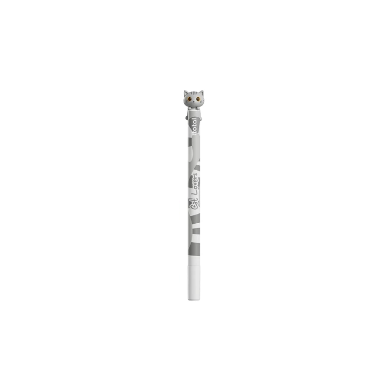 Stylo effaçable Climby - Chat Blanc