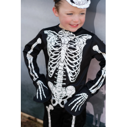 Costume de Squelette 5-6 Ans