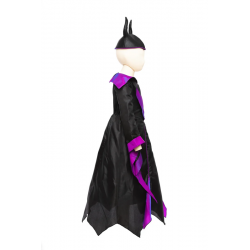 Robe "Villain Princess" avec coiffe