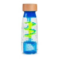 Bouteille sensorielle - Spiral Blue