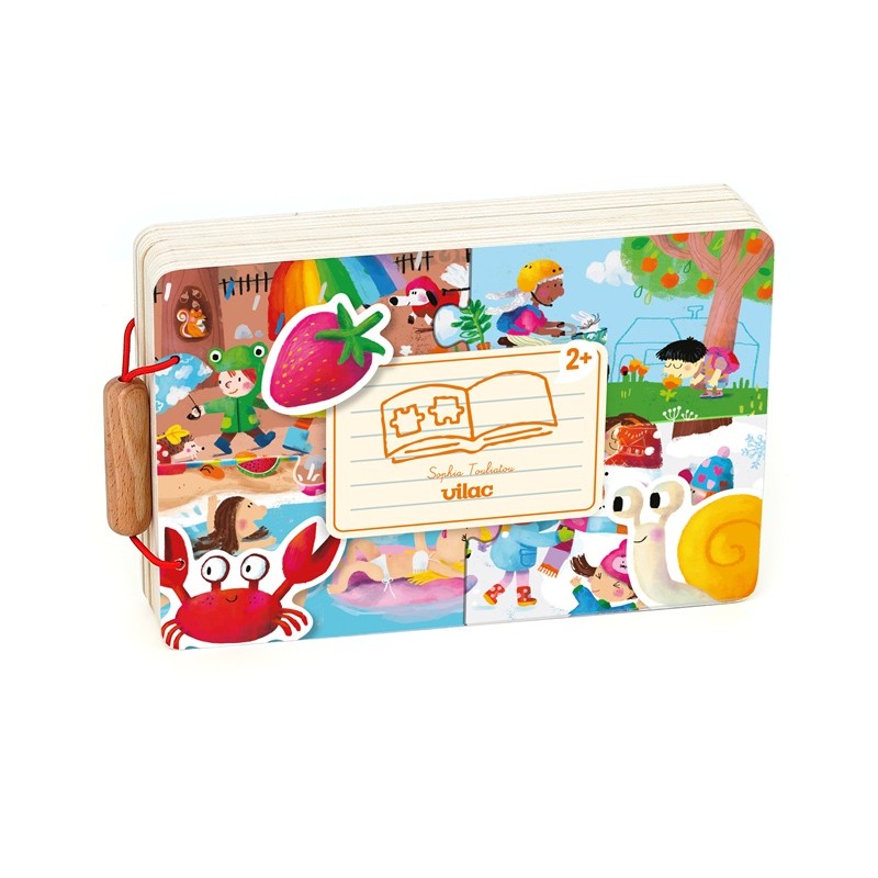 Livre puzzles - Les 4 saisons