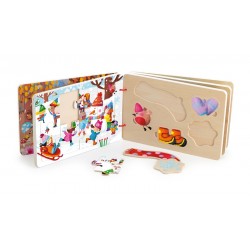 Livre puzzles - Les 4 saisons