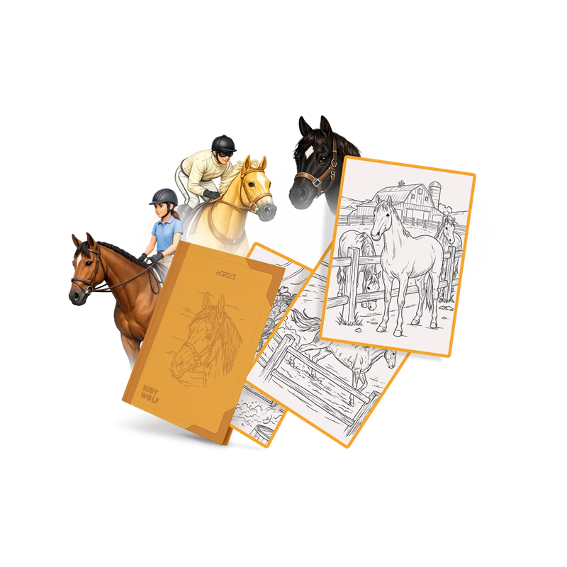 Kidydraw Refill - Horse