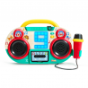 Radio et son micro Pixel interactif