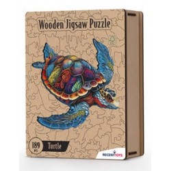 Wooden Jigsaw Puzzle Turtle