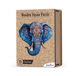 Wooden Jigsaw Puzzle Elephant