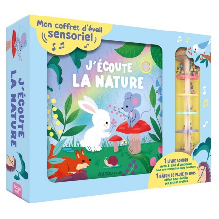Mon coffret d'éveil sensoriel - J'écoute la nature