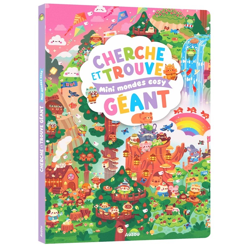 Cherche et trouve géant - Mini mondes cosy