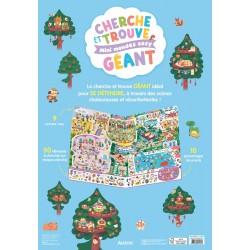 Cherche et trouve géant - Mini mondes cosy