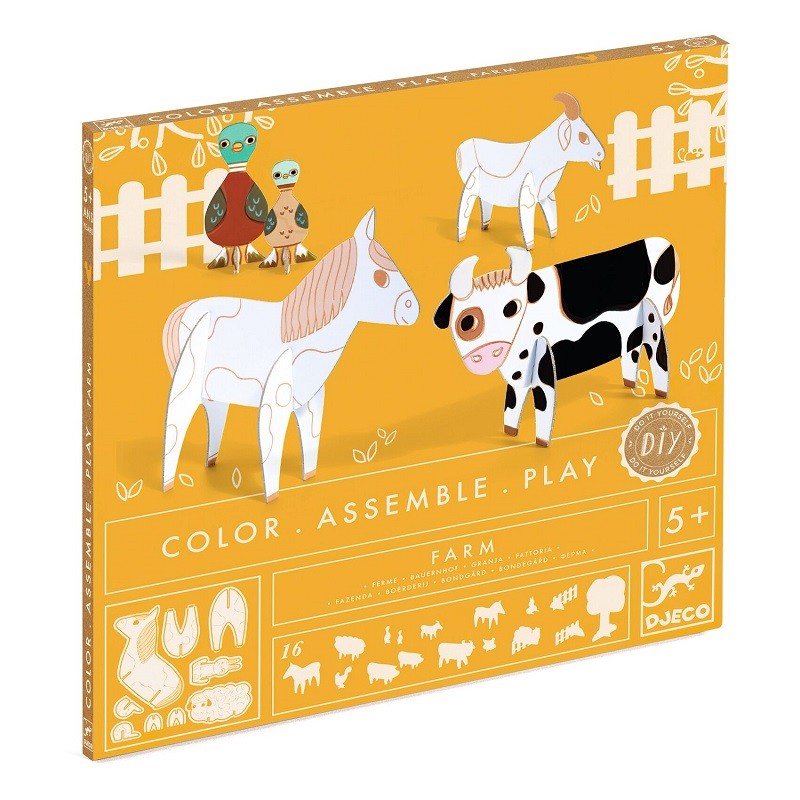 Color Assemble Play - Ferme