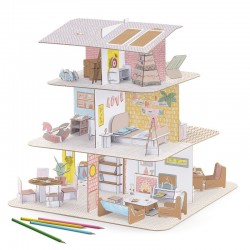 Color Assemble Play Maison De Poupee