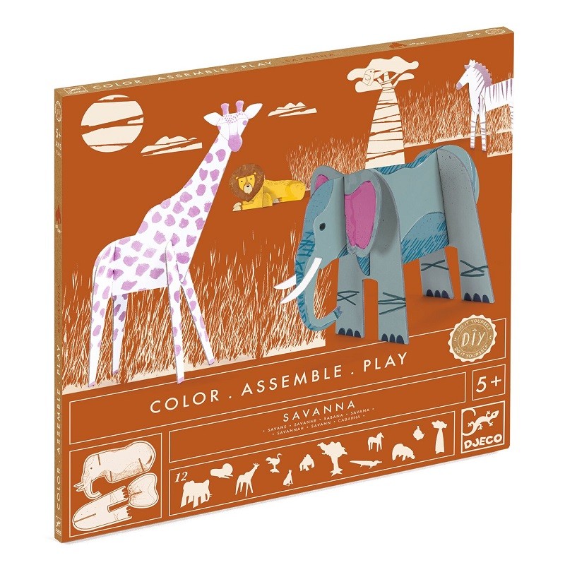 Color Assemble Play - Savane