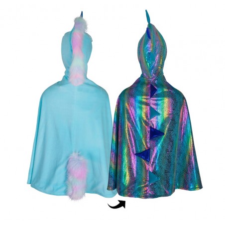Cape Reversible Dragon Licorne