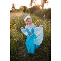 Robe de la reine des glaces 3/4 ans