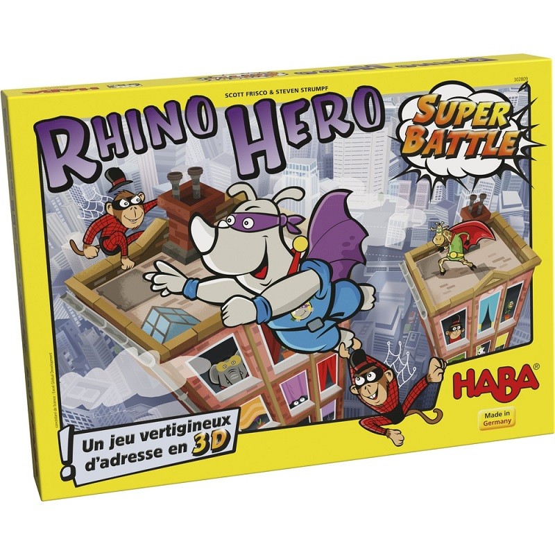 Rhino Hero Super battle