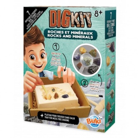 Dig kit - Roches et Minéraux