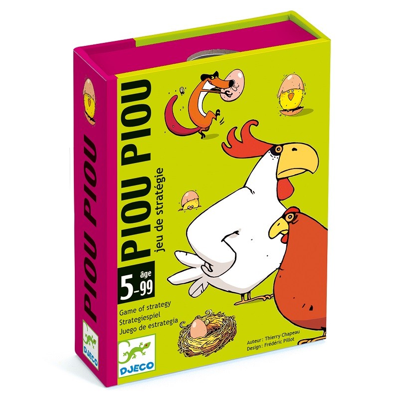 Jeu De Cartes Piou Piou Djeco