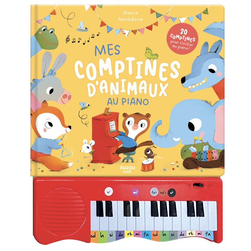 Mes comptines d'animaux au piano