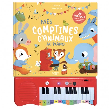 Mes comptines d'animaux au piano