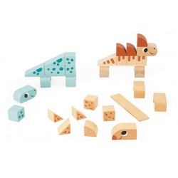 Cubikosaurus, Dinosaures à construire