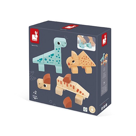 Cubikosaurus, Dinosaures à construire