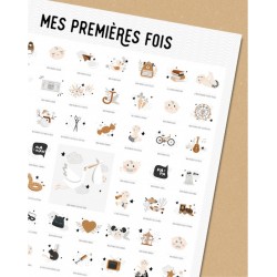 Affiche "Mes Premieres Fois" - Peau Claire