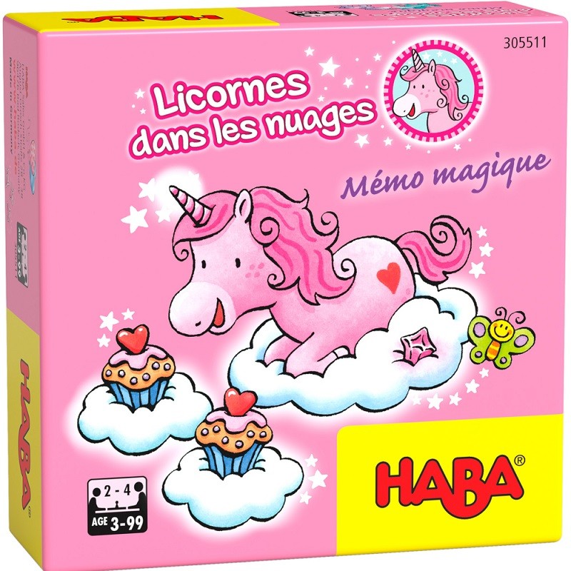 Licornes Dans Les Nuages - Memo Magique