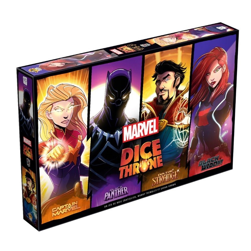 Dice Throne Marvel - Captain Marvel, Black Panther...