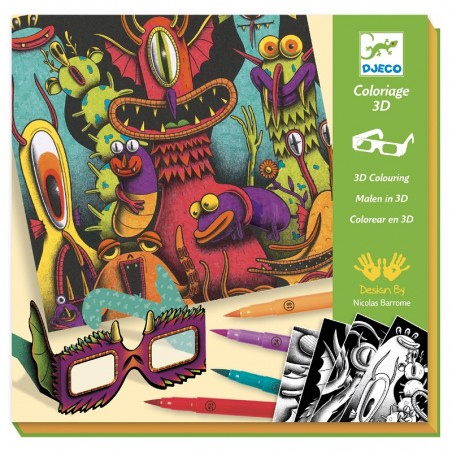 Coloriage 3D - Funny freaks