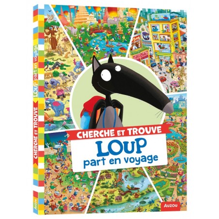 Cherche & trouve loup part en voyage