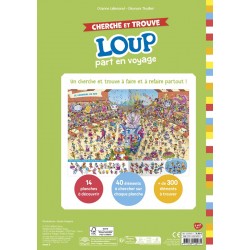 Cherche & trouve loup part en voyage