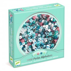 1000 Perles Alphabets - Argent