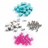 1000 Perles Alphabets - Argent