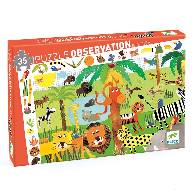 Puzzle Observation - Jungle